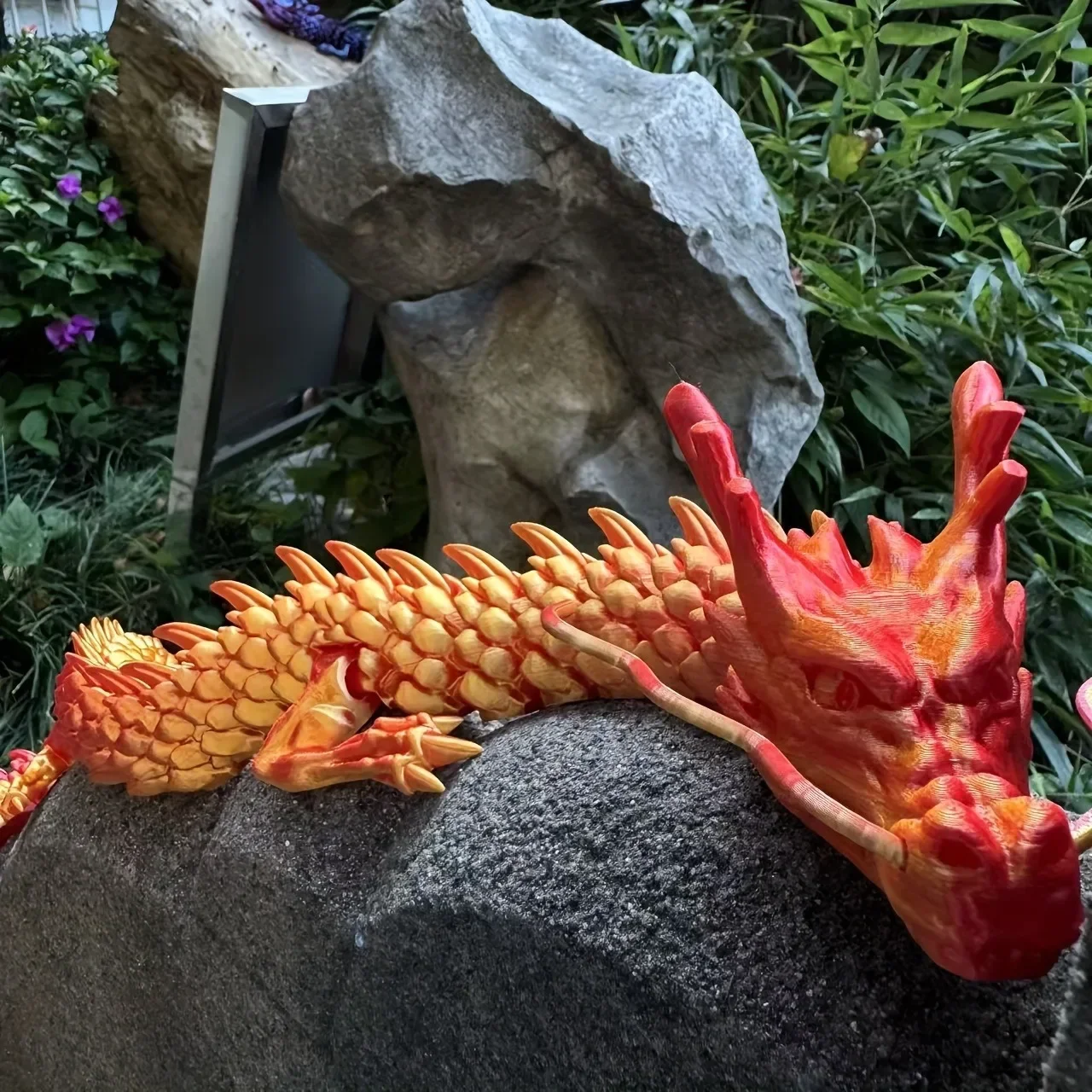 3D Printing Dragon - Figura de Dragón Chino Impresa en