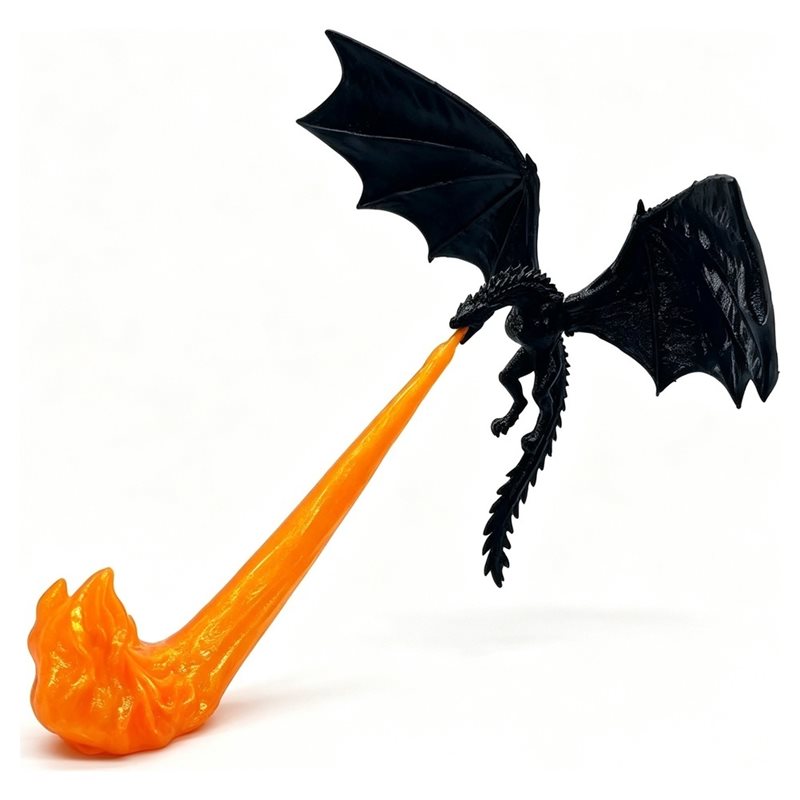 3D Printing Dragon - Lámpara de estantería YANA50I con diseño
