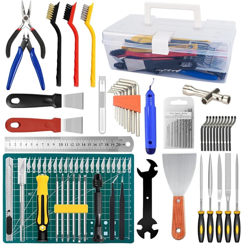 3D Printing File Free - GOOD-Pliers, limas, pinzas, cuchillo para tallar,