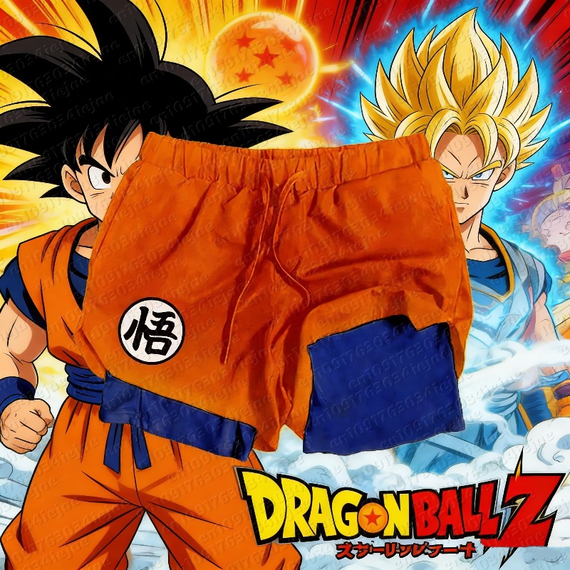 3D Printing Dragon - Pantalones Cortos Deportivos Anime Dragon Ball