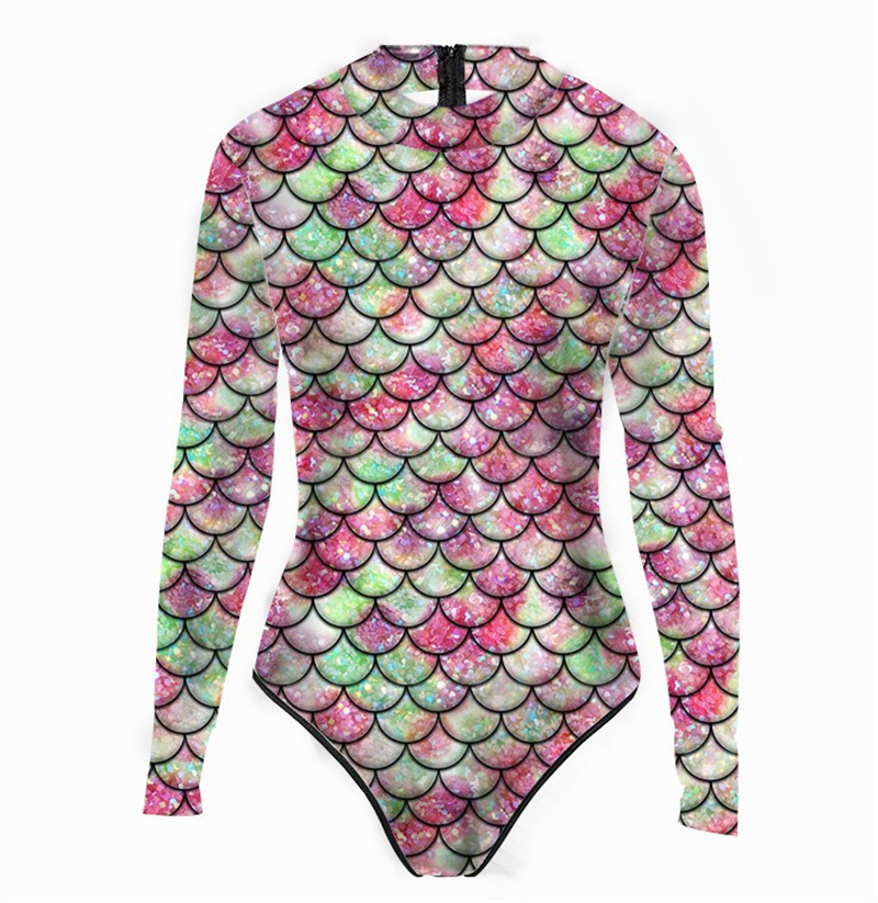Traje de baño multicolor de ma - 3D Printing One Piece reseña y precio