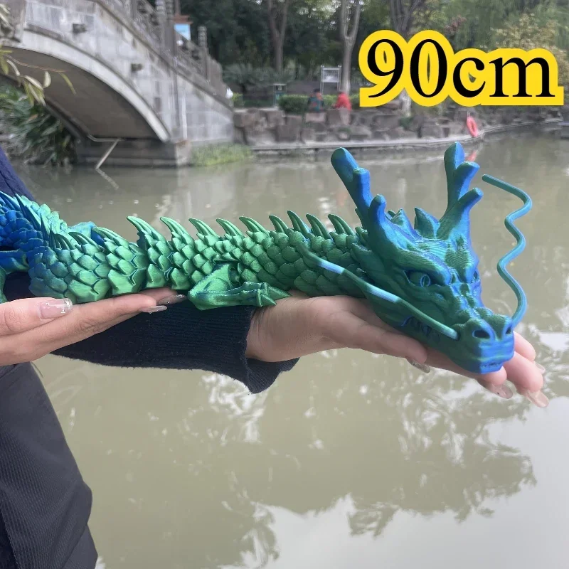 Figura de Dragón Chino Impresa - 3D Printing Dragon reseña y precio