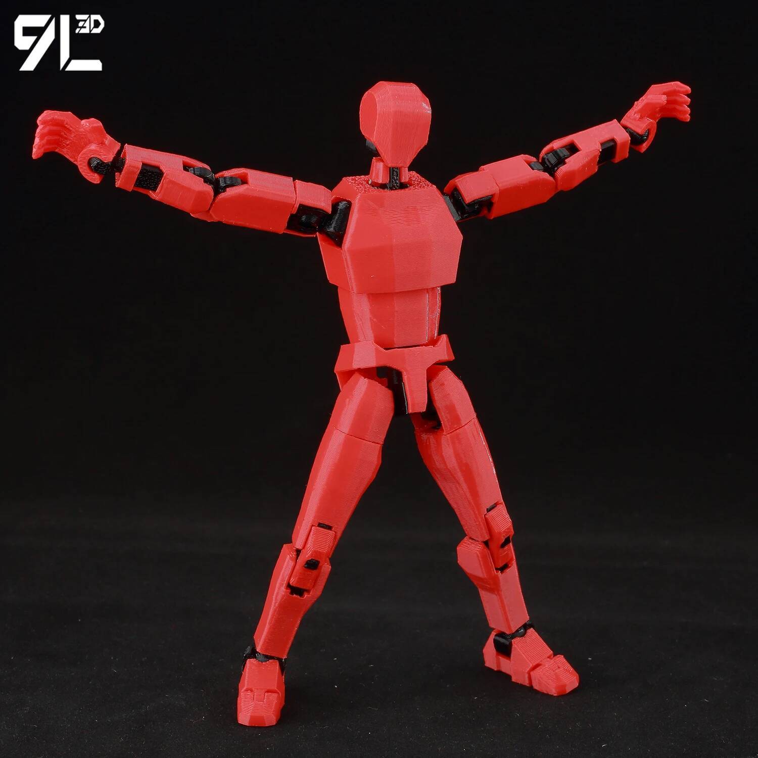 9L3D impreso Dummy13 Lucky13 T - 3D Printing Robot reseña y precio