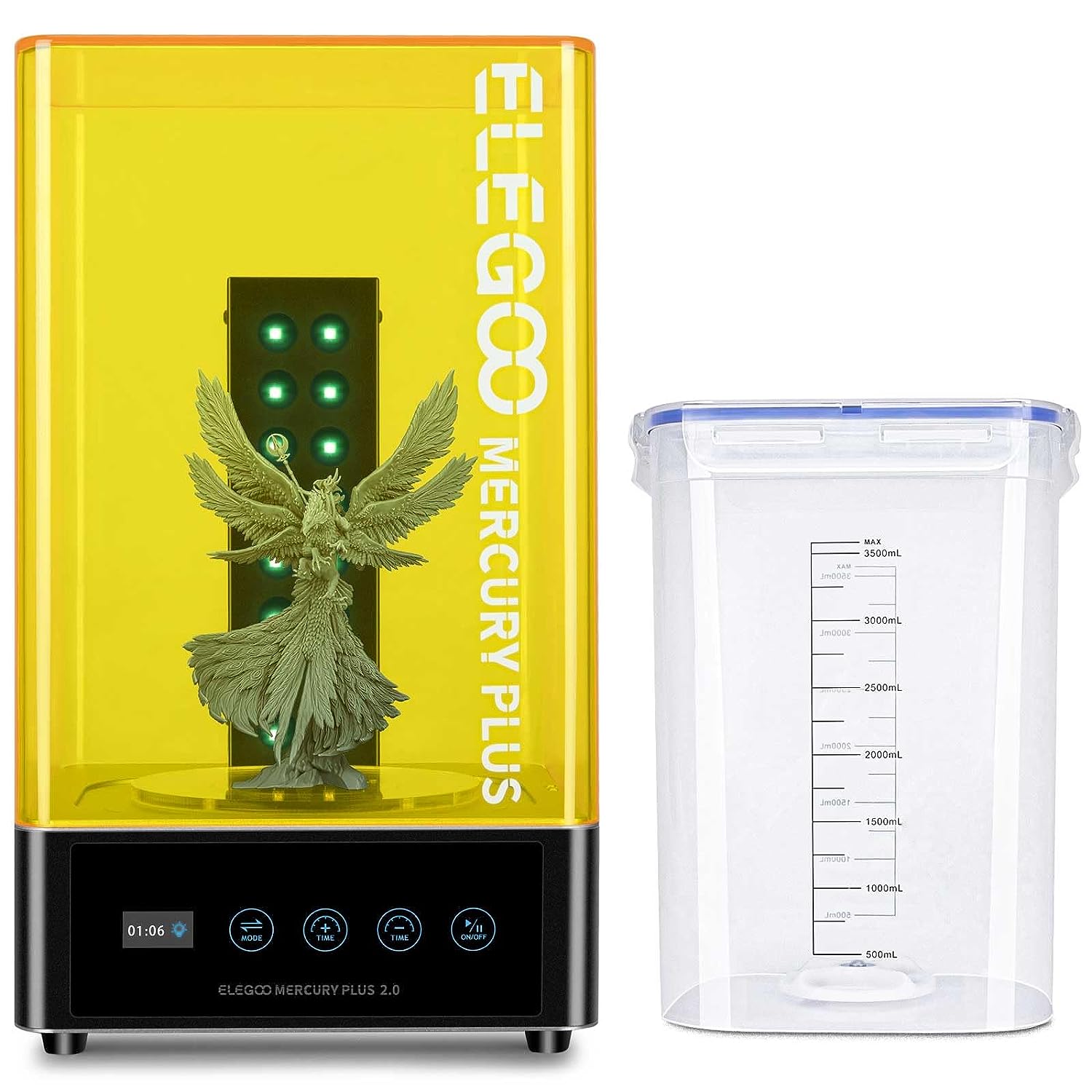 ELEGOO Mercury Plus 2,0 estaci - 3D Printing Sla reseña y precio