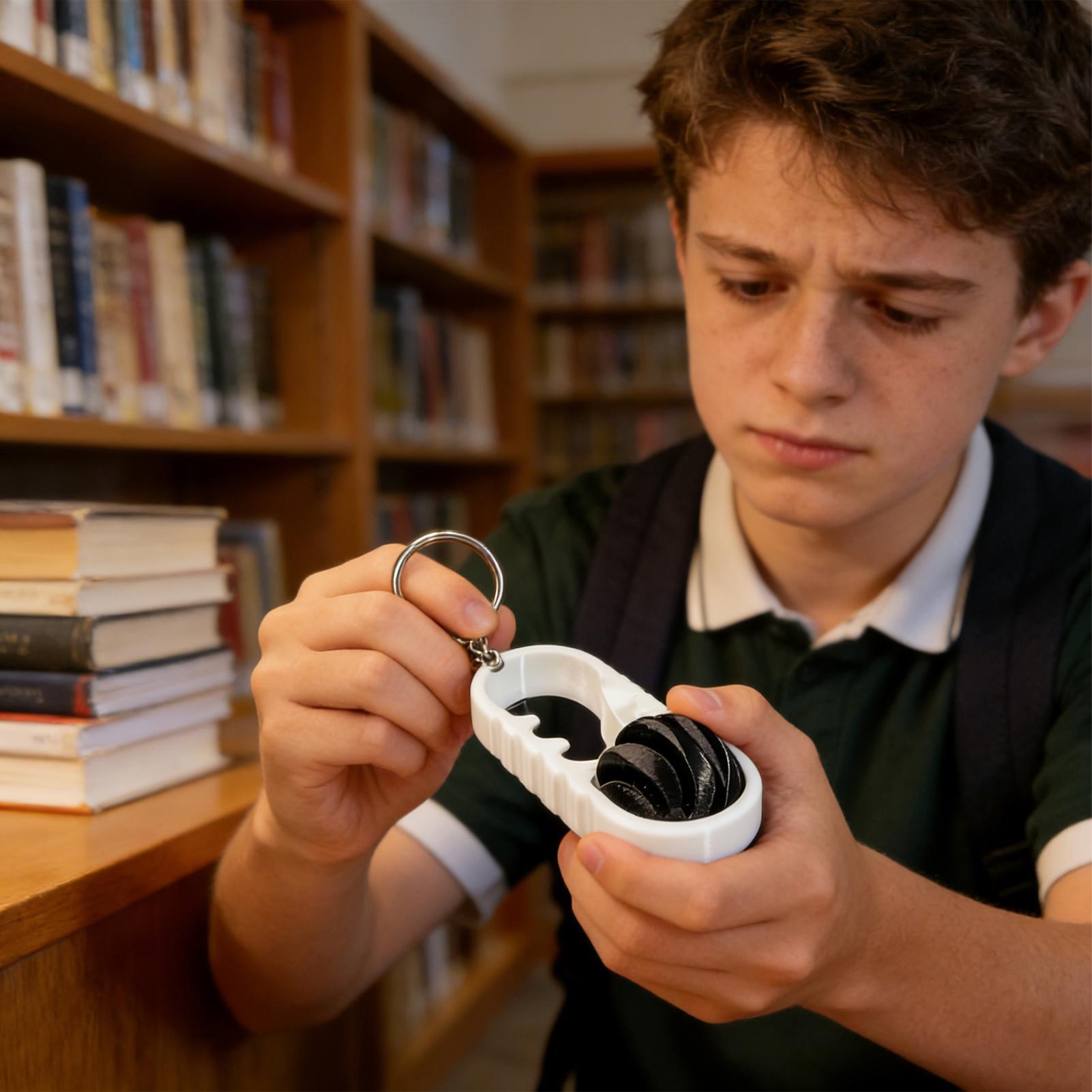 Llavero Fidget con Bola Girato - 3D Printing With Pp reseña y precio