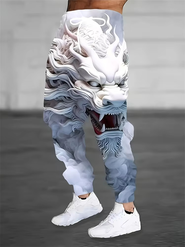 Pantalones Deportivos Casuales - 3D Printing Dragon reseña y precio
