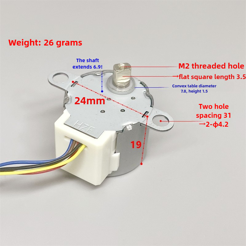 24BYJ48 DC 5V Motor paso a pas - Stepper Motor reseña y precio