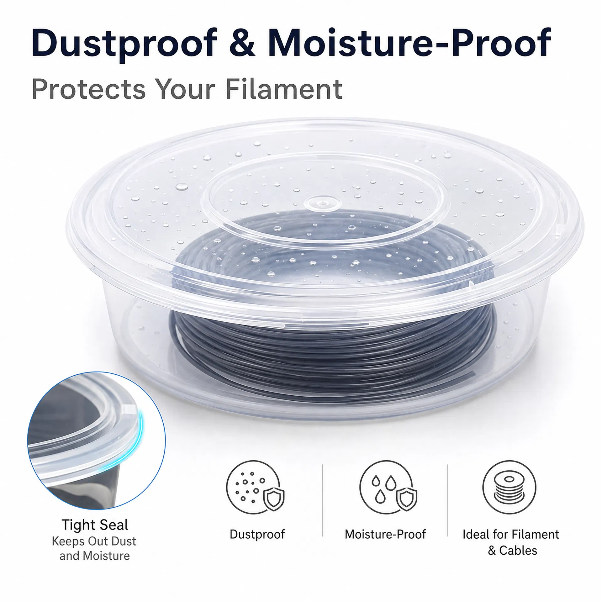** Caja de almacenamiento tran - 3D Printing With Pp reseña y precio