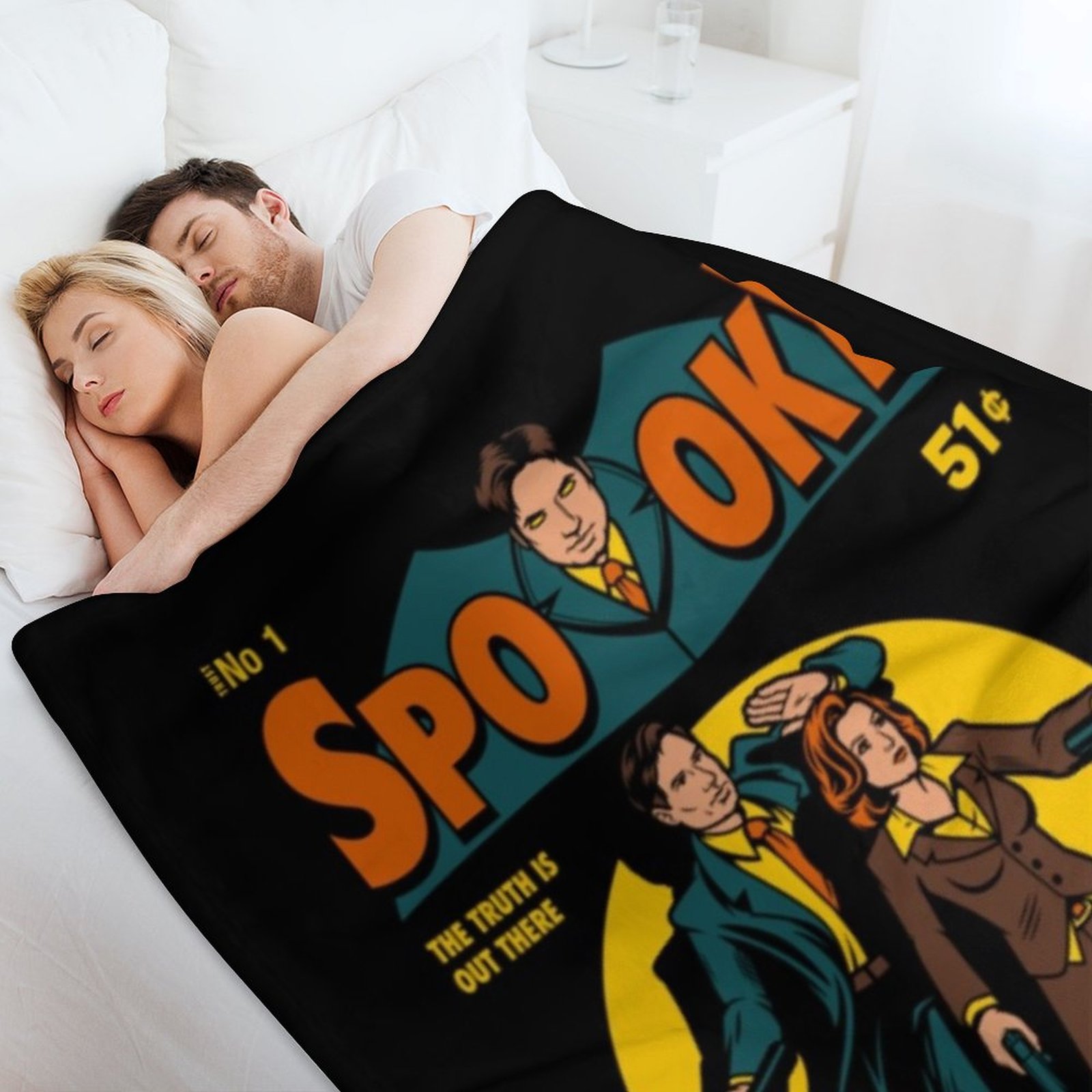 X Files, Spooky Comic Throw Bl - 3D Printing File Free reseña y precio