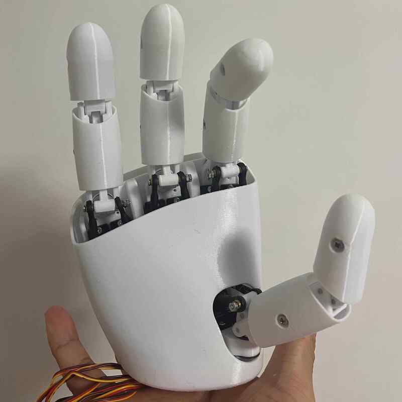 Mano Robótica AmazingHand de 8 - 3D Printing Robot reseña y precio
