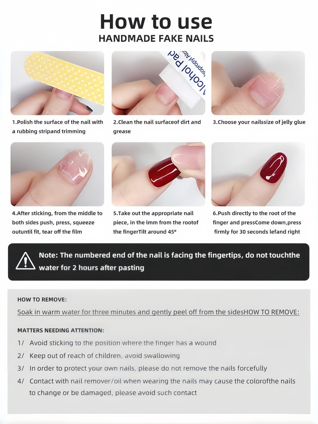 10 piezas de puntas de uñas po - 3D Printing File Free reseña y precio