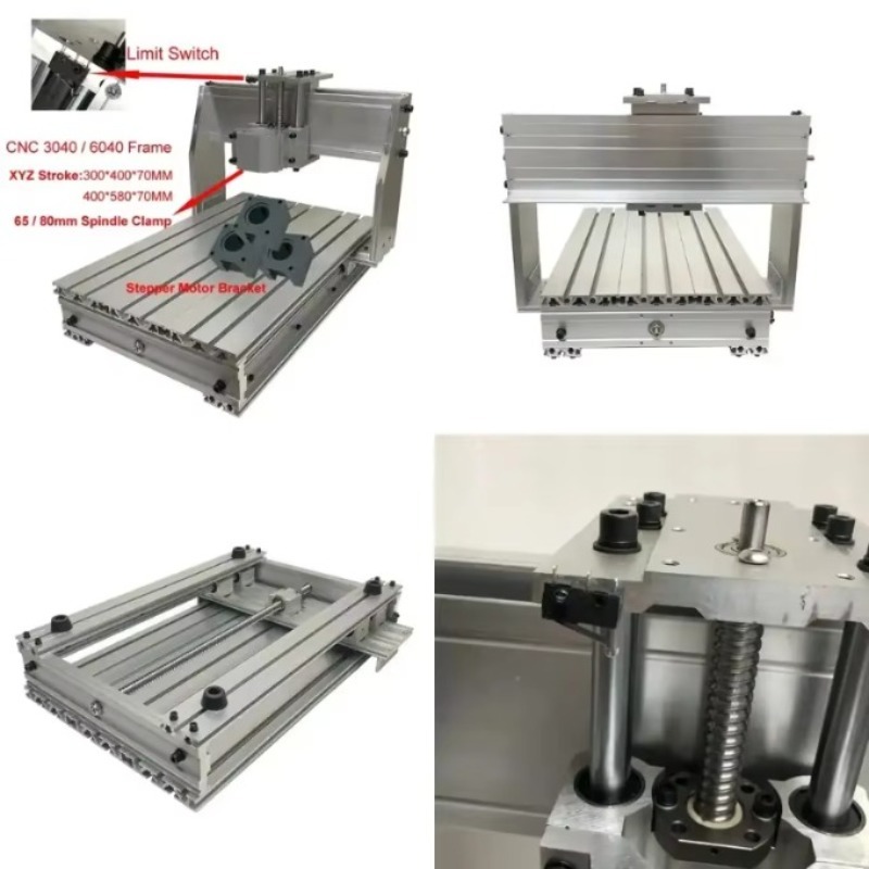 Kit de marco de aluminio CNC 3 - Stepper Motor reseña y precio