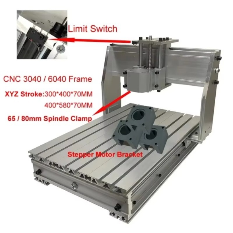 Kit de marco de aluminio CNC 3 - Stepper Motor reseña y precio