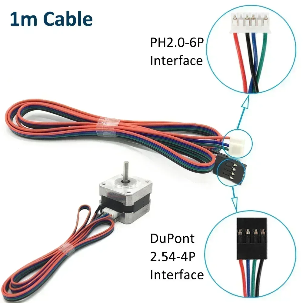 Motor paso a paso Nema17 42 de - Stepper Motor reseña y precio